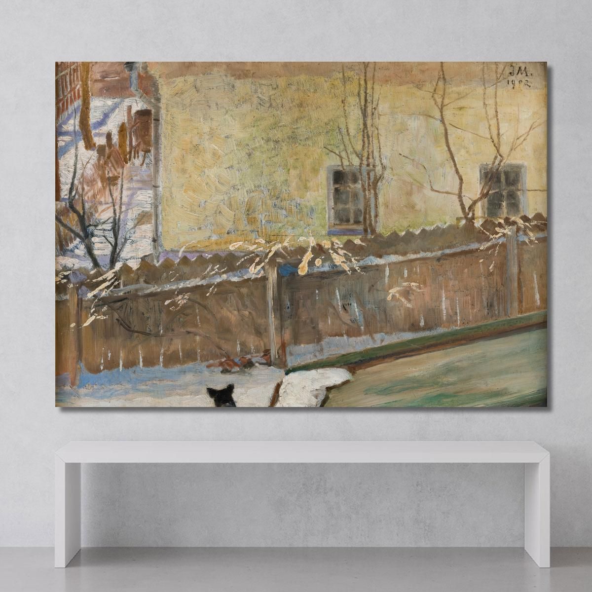 Winter Landscape Jacek Malczewski jml144 canvas print 