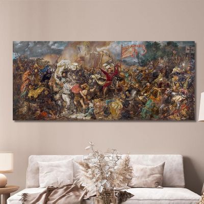 Battle Of Grunwald Jan Matejko jmt4 canvas print 