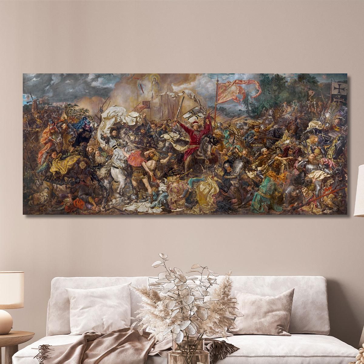 Battle Of Grunwald Jan Matejko jmt4 canvas print 