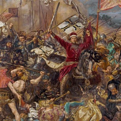 Battle Of Grunwald Jan Matejko jmt4 canvas print