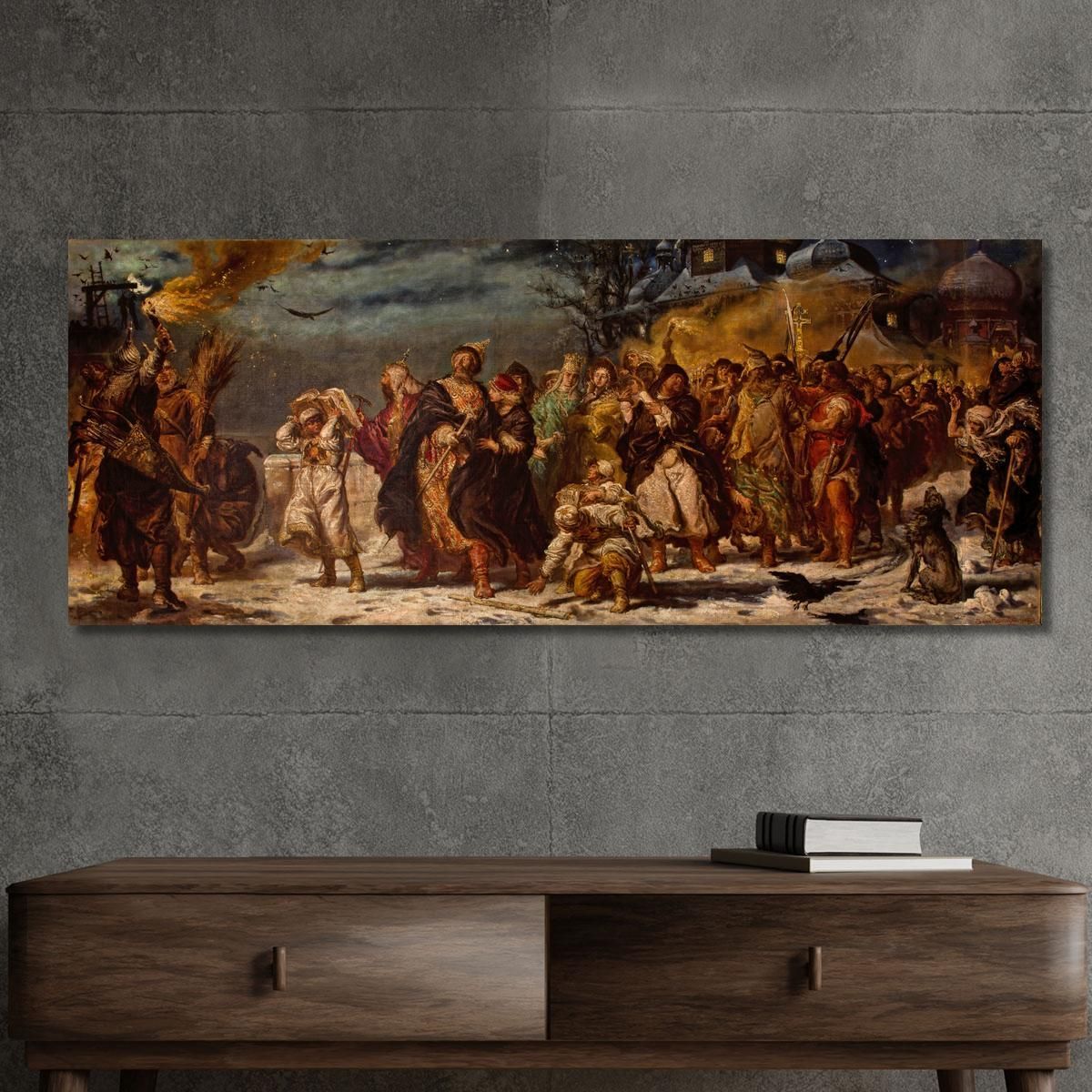 Ivan The Terrible Jan Matejko jmt14 canvas print 