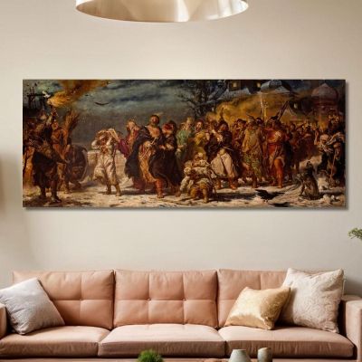 Ivan The Terrible Jan Matejko jmt14 canvas print 