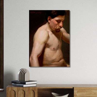 Male Semi-Nude Jan Matejko jmt23 canvas print 