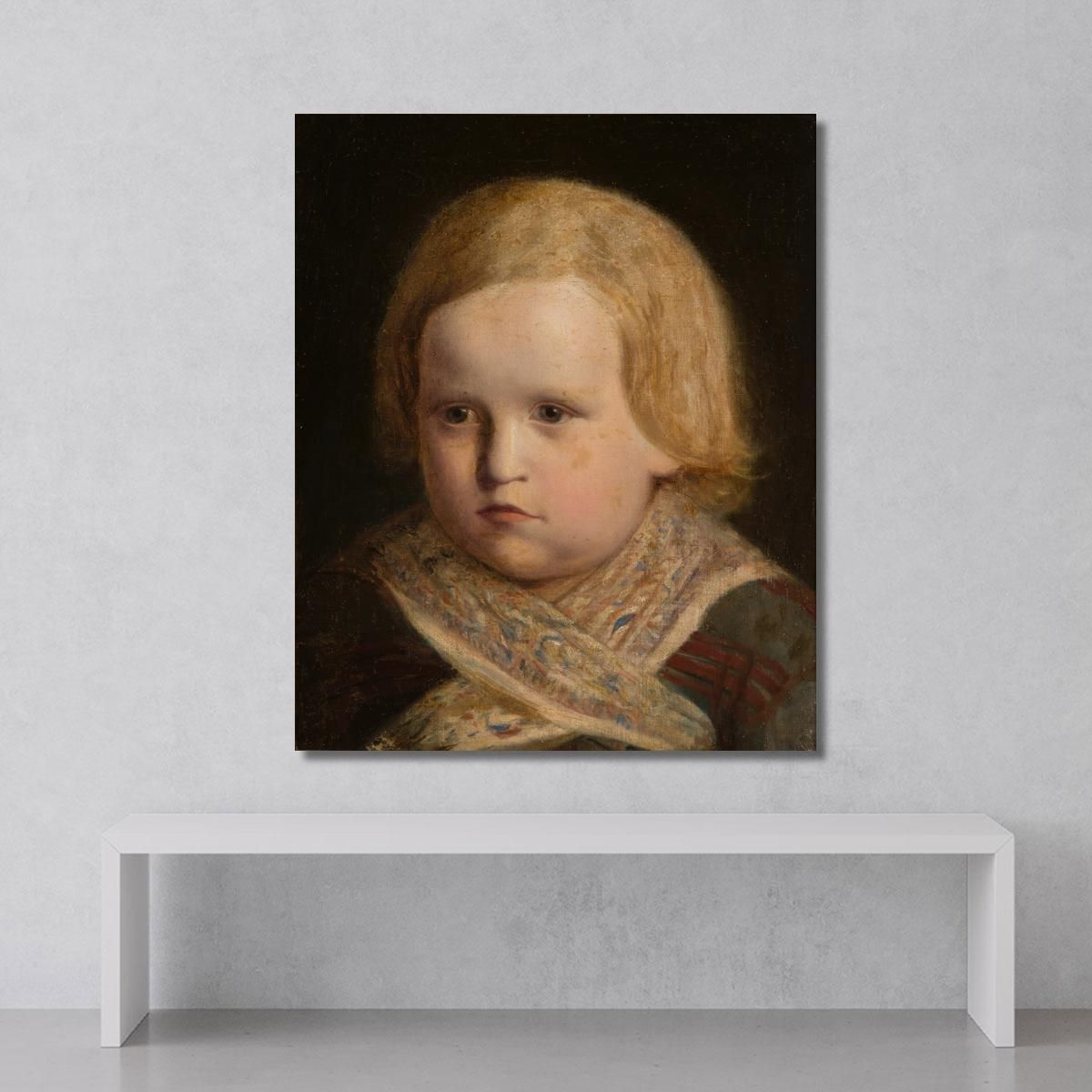 Portrait Of A Little Boy Jan Matejko jmt27 canvas print 