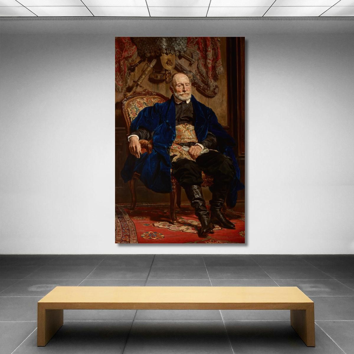 Portrait Of Piotr Moszynski Jan Matejko jmt49 canvas print 