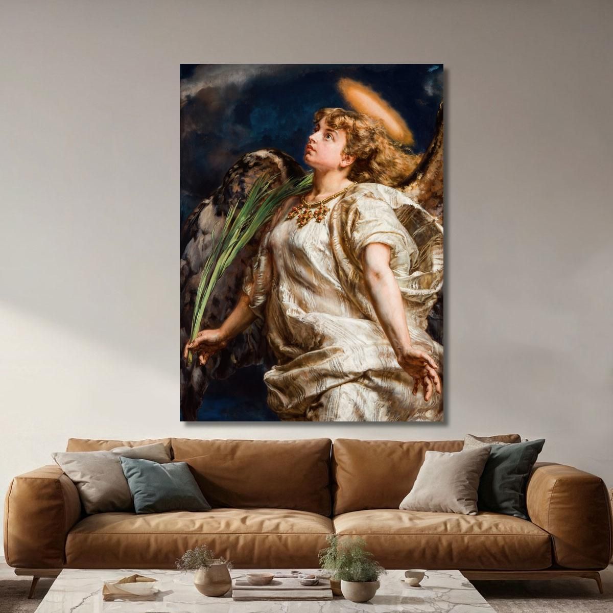 Song Study For The Painting Of Joan Of Arc Jan Matejko jmt56 canvas print 