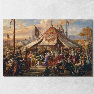 Power Of Commonwealth At Its Zenith Jan Matejko jmt77 canvas print 