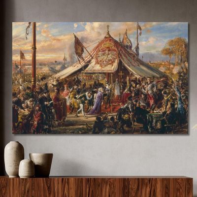 Power Of Commonwealth At Its Zenith Jan Matejko jmt77 canvas print 