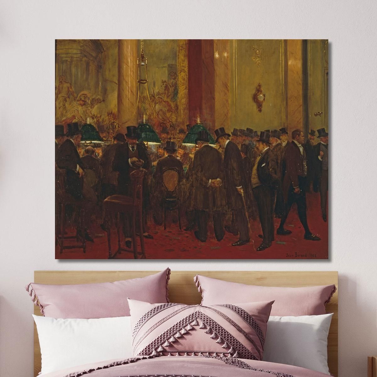 In The Circle Jean Béraud jbr5 canvas print 