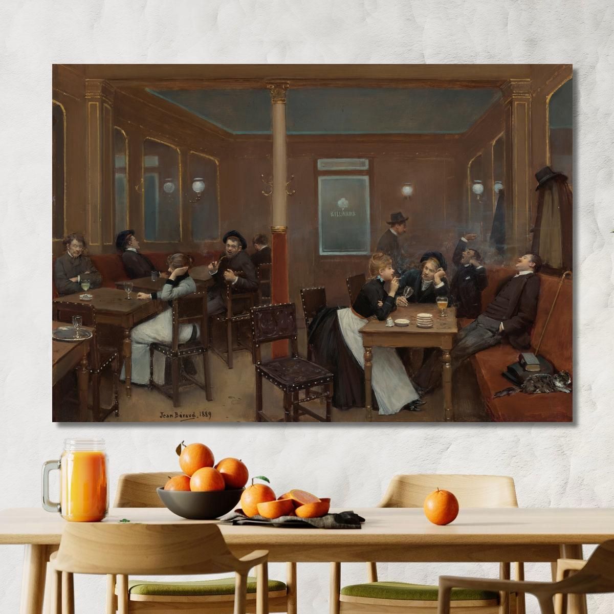 Student Brasserie Student Brasserie Jean Béraud jbr9 canvas print 