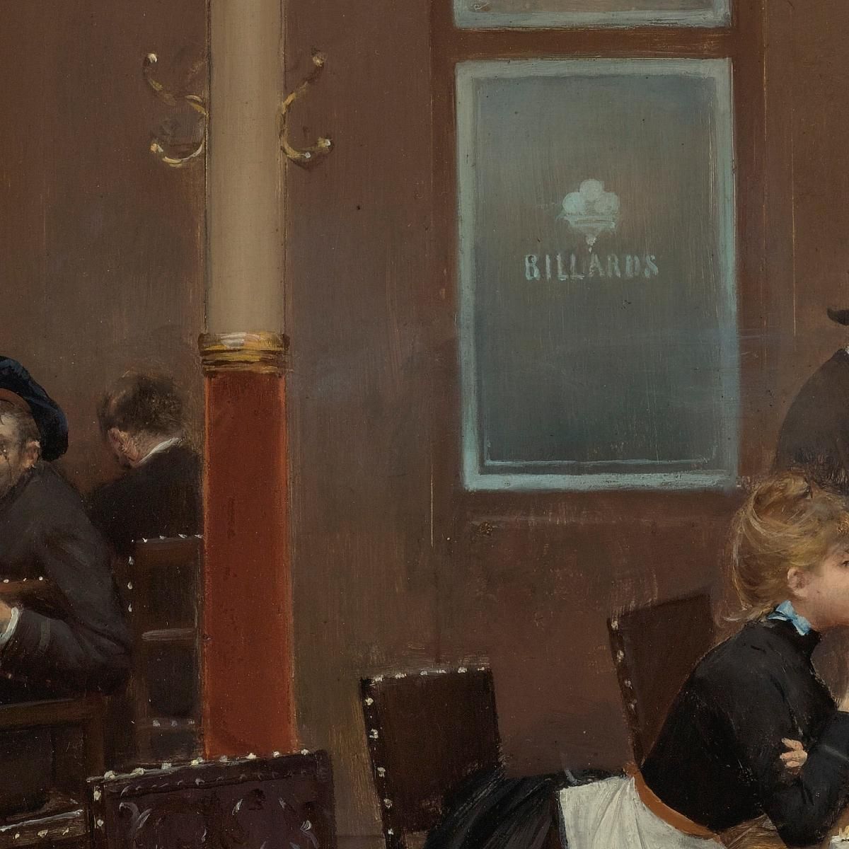 Student Brasserie Student Brasserie Jean Béraud jbr9 canvas print