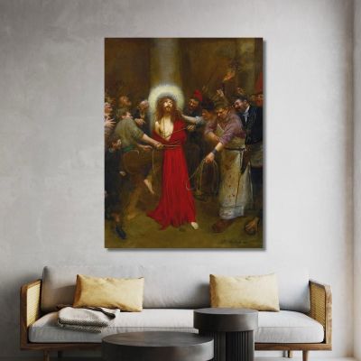 Christ Bound To The Column Jean Béraud jbr11 canvas print 