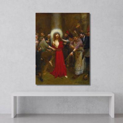 Christ Bound To The Column Jean Béraud jbr11 canvas print 