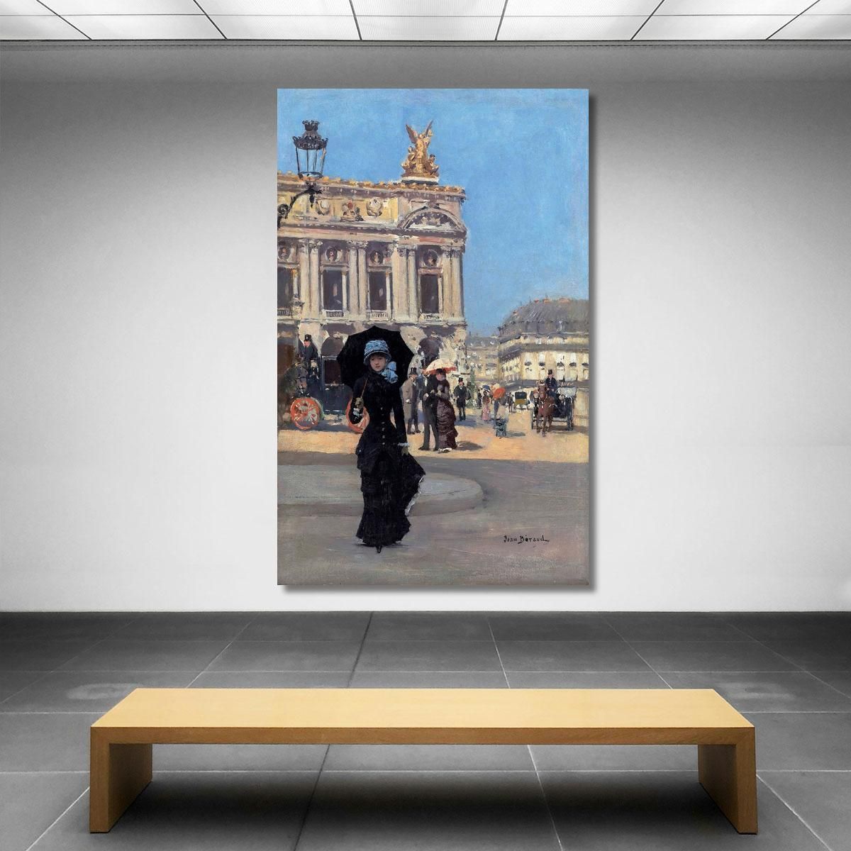 In Front Of The Opera Jean Béraud jbr15 canvas print 