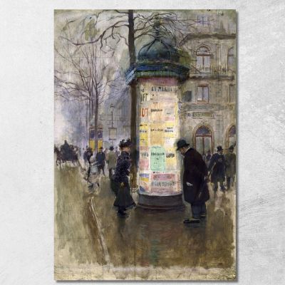 The Morris Columns Jean Béraud jbr33 canvas print 