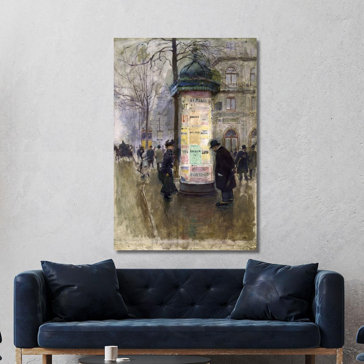 The Morris Columns Jean Béraud jbr33 canvas print 