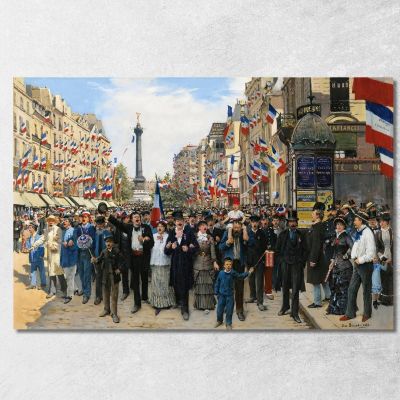 The Marseillaise Jean Béraud jbr36 canvas print 
