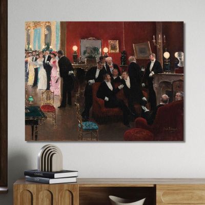 The Reception Jean Béraud jbr39 canvas print 