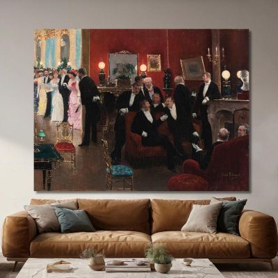 The Reception Jean Béraud jbr39 canvas print 