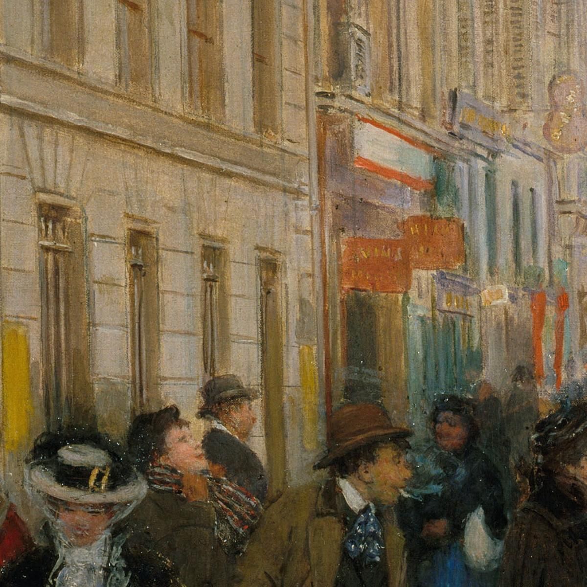 Leaving The Music Conservatory Jean Béraud jbr43 canvas print