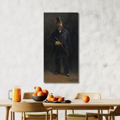 The Gentleman Jean Béraud jbr58 canvas print 