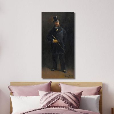 The Gentleman Jean Béraud jbr58 canvas print 