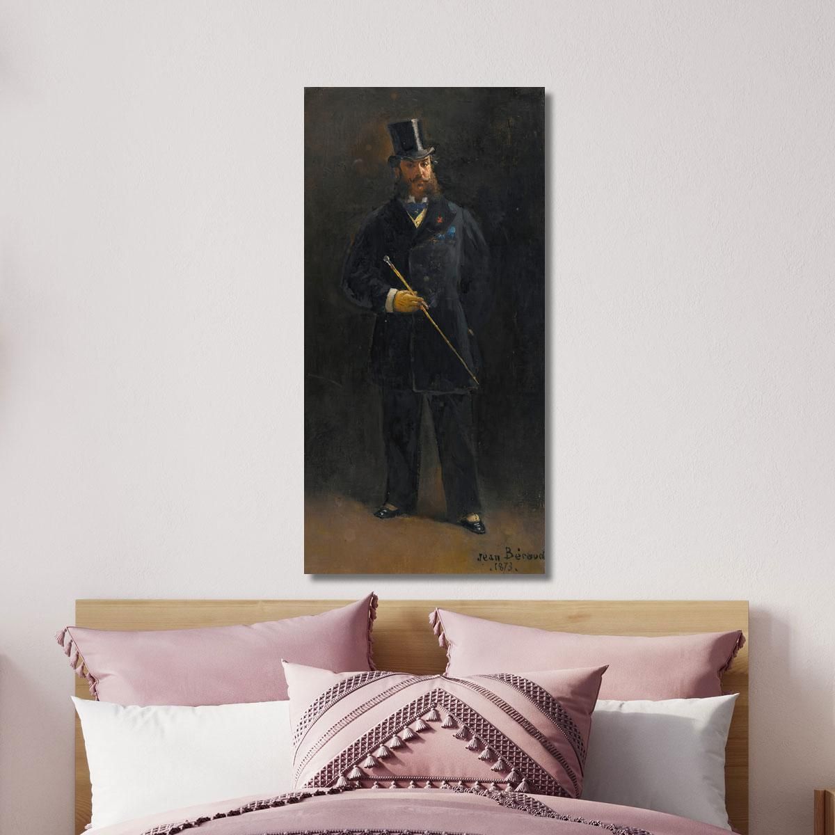 The Gentleman Jean Béraud jbr58 canvas print 