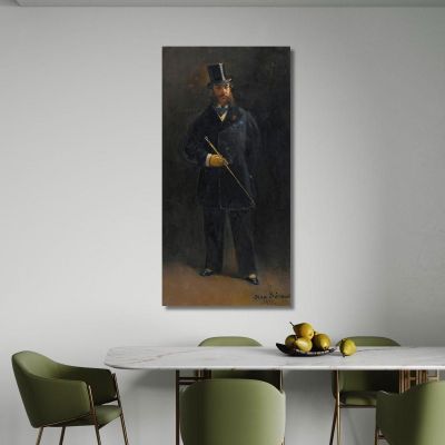 The Gentleman Jean Béraud jbr58 canvas print 