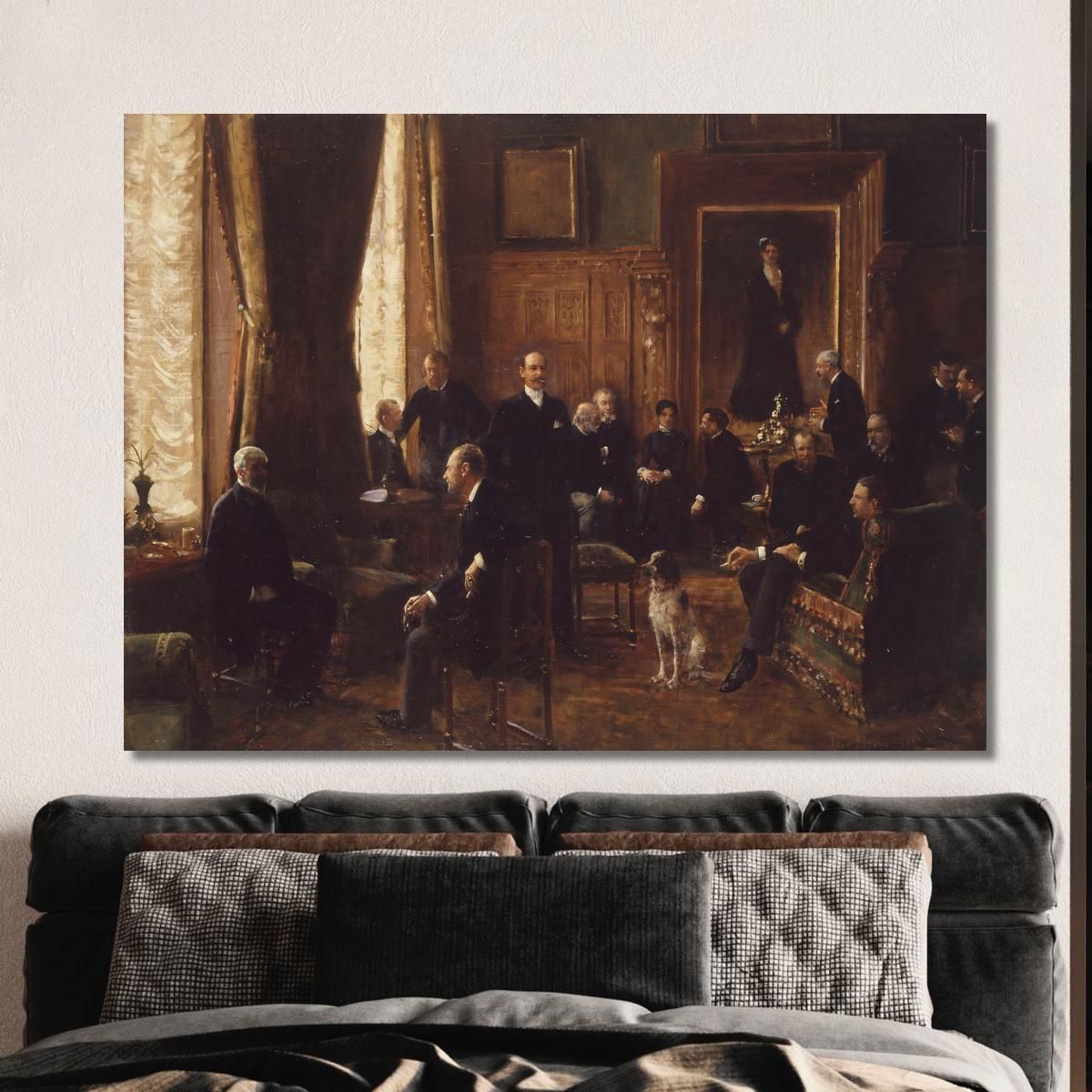 Countess Potocka'S Living Room Jean Béraud jbr63 canvas print 