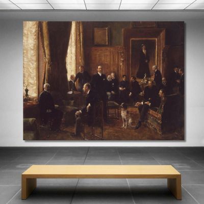 Countess Potocka'S Living Room Jean Béraud jbr63 canvas print 