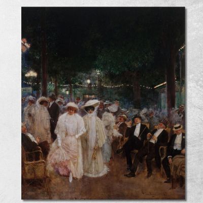 The Beauties Of The Night Jean Béraud jbr67 canvas print 