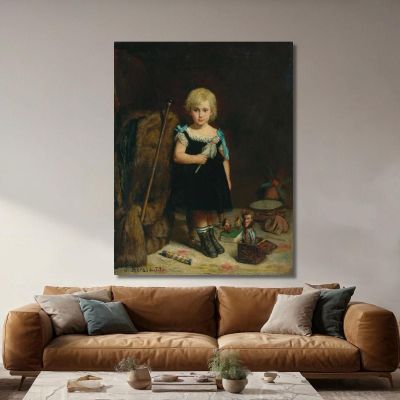 Portrait Of Alfred Auguste Frédéric Victor Labatt De Lambert Jean Béraud jbr86 canvas print 