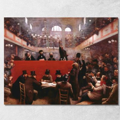 Graffard Room  Jean Béraud jbr91 canvas print 