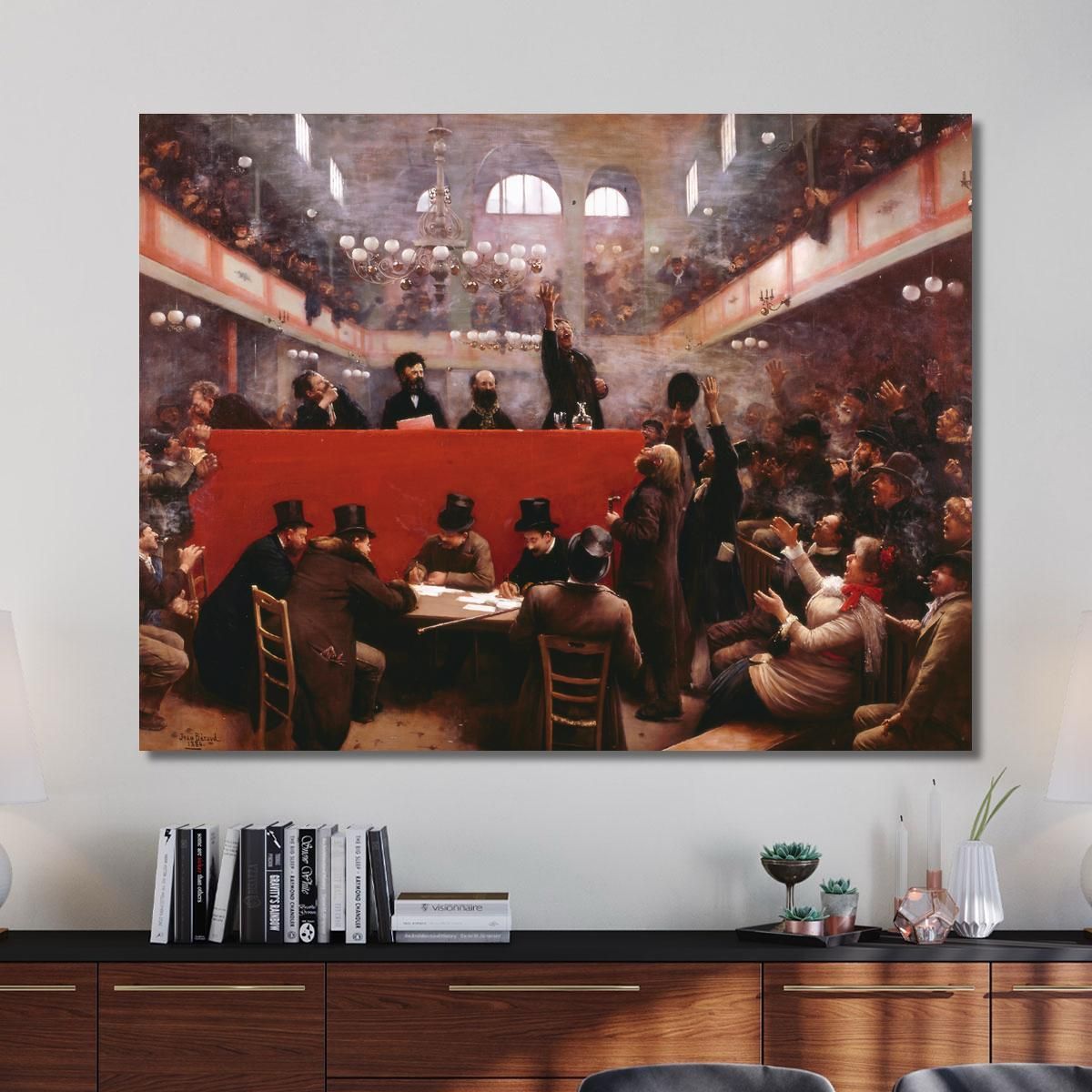 Graffard Room  Jean Béraud jbr91 canvas print 