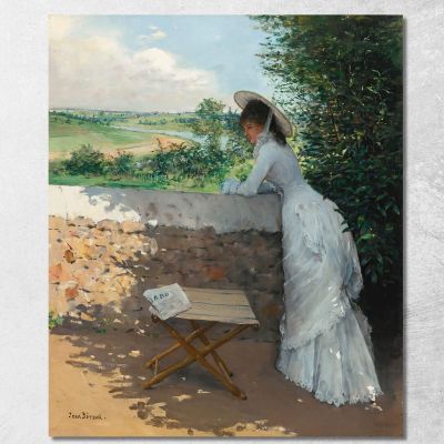 A Dream Figaro Jean Béraud jbr103 canvas print 