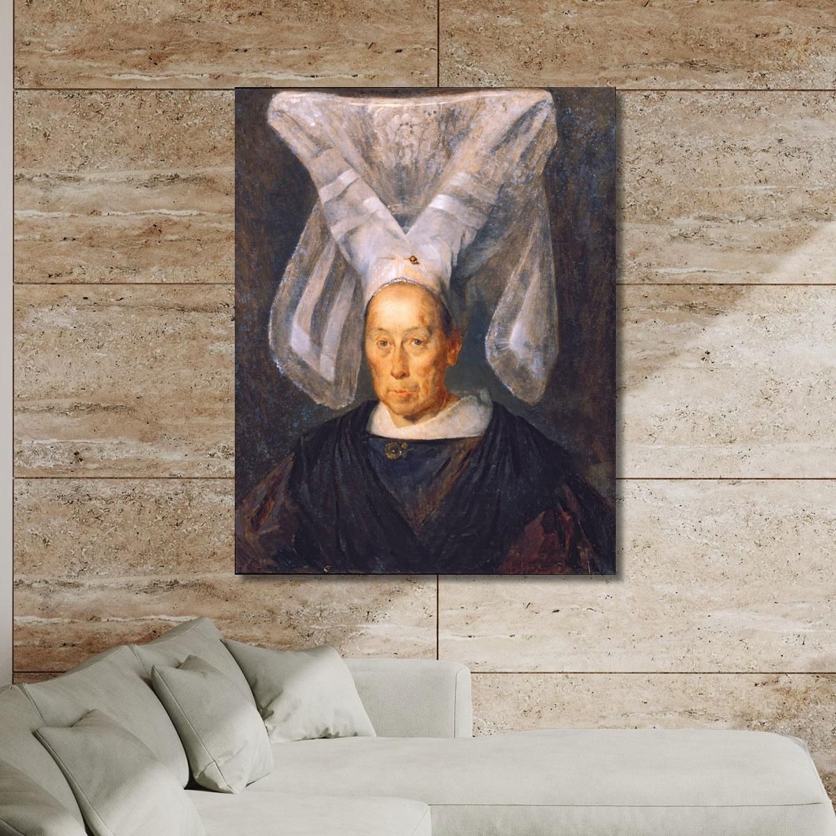 Mrs Catherine Chancoigne Jean-François Millet jfm35 canvas print 