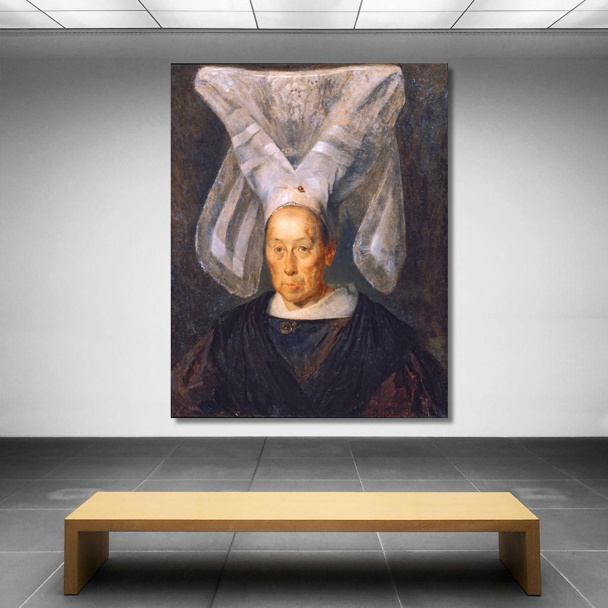 Mrs Catherine Chancoigne Jean-François Millet jfm35 canvas print 