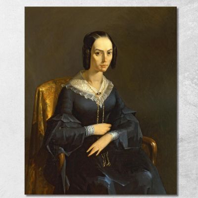 Madame Valmont Jean-François Millet jfm36 canvas print 