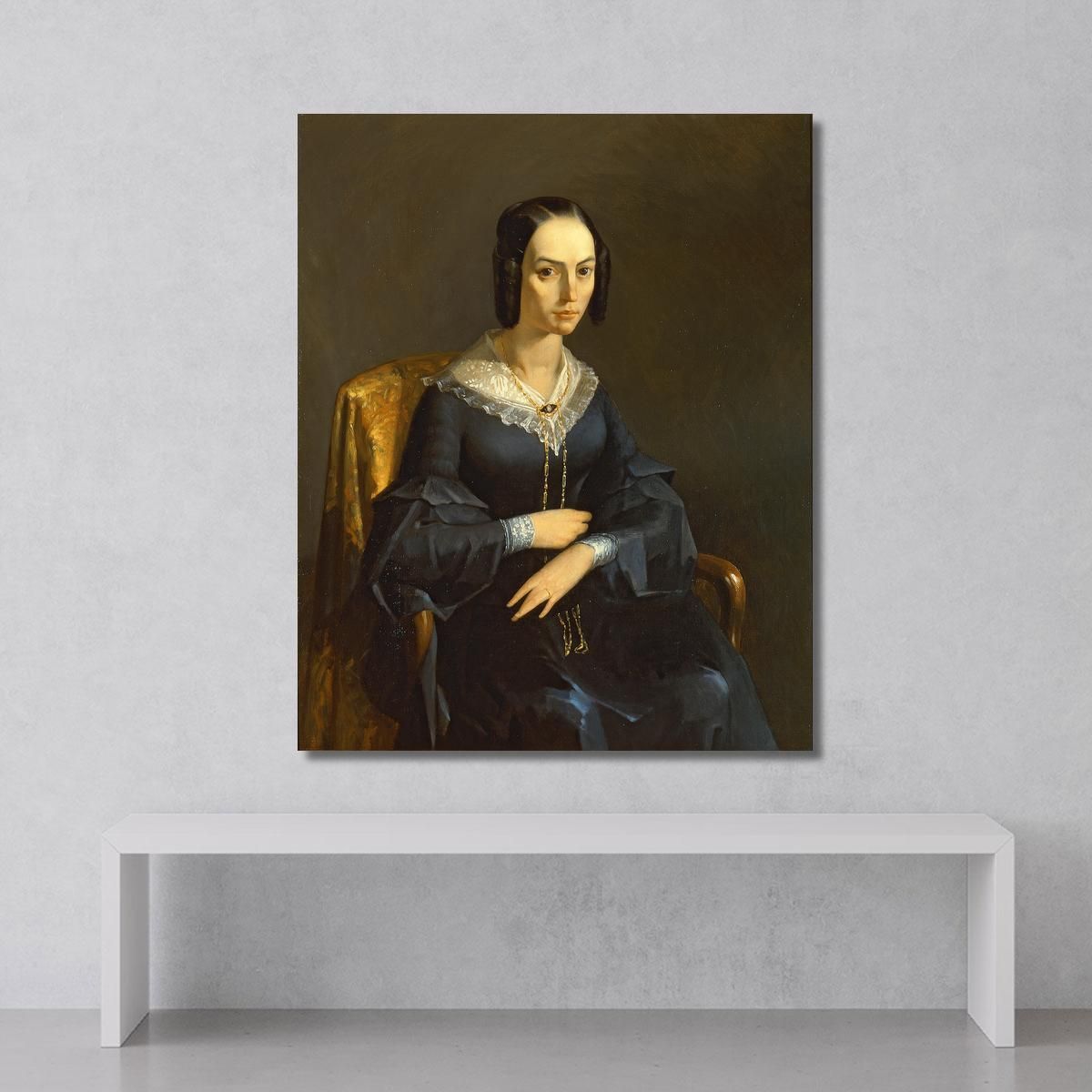 Madame Valmont Jean-François Millet jfm36 canvas print 