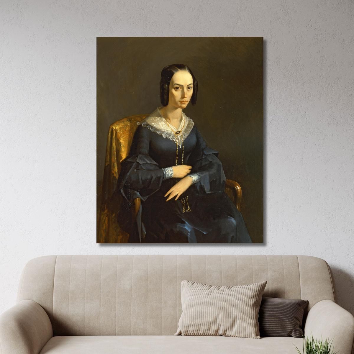 Madame Valmont Jean-François Millet jfm36 canvas print 