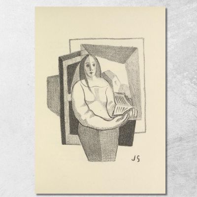As A Wife Has A Cow 1 Juan Gris jgr4 canvas print 