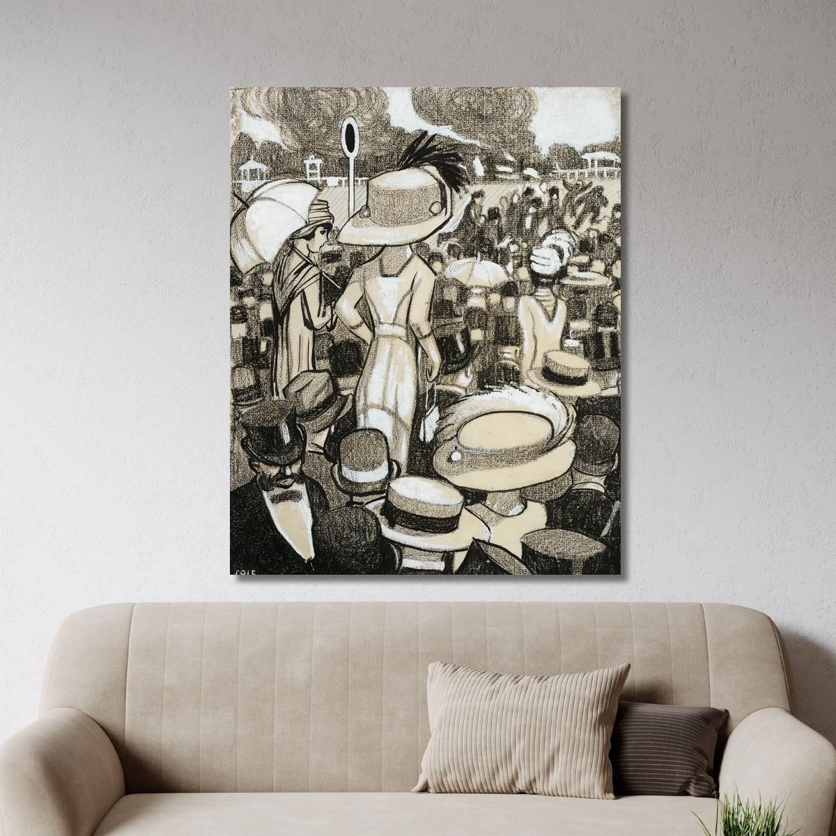 At The Races Juan Gris jgr10 canvas print 
