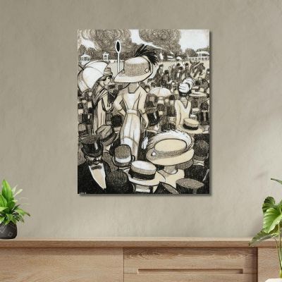 At The Races Juan Gris jgr10 canvas print 