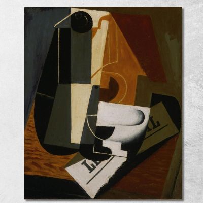 Coffeepot Juan Gris jgr18 canvas print 