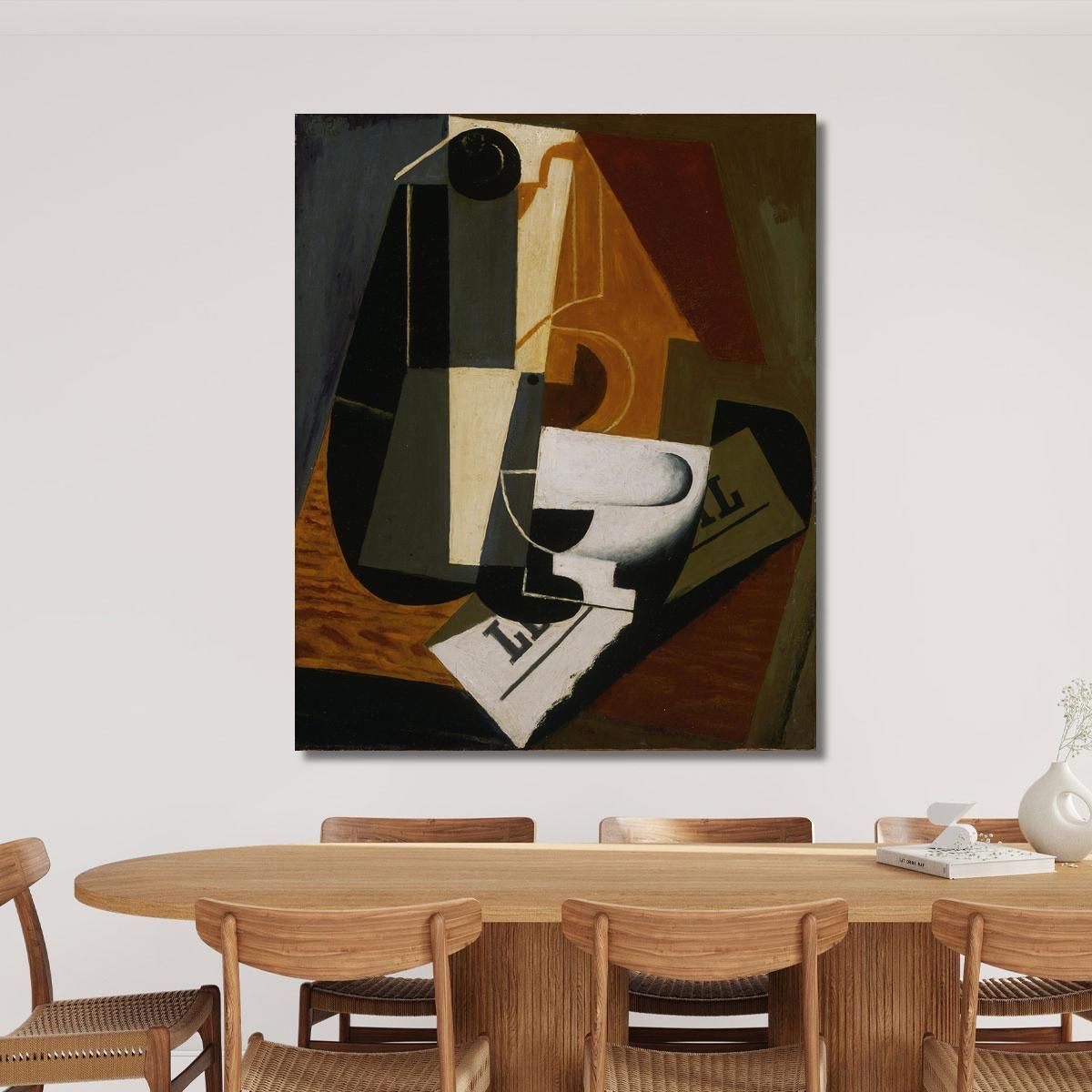 Coffeepot Juan Gris jgr18 canvas print 