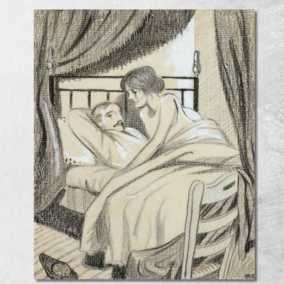 The Last Night Juan Gris jgr36 canvas print 