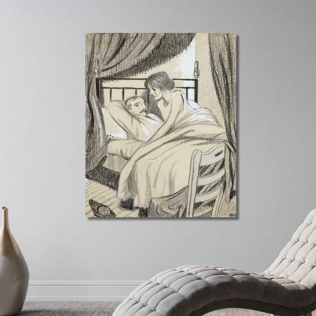 The Last Night Juan Gris jgr36 canvas print 