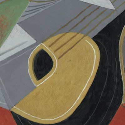 The Black Mandolin Juan Gris jgr37 canvas print