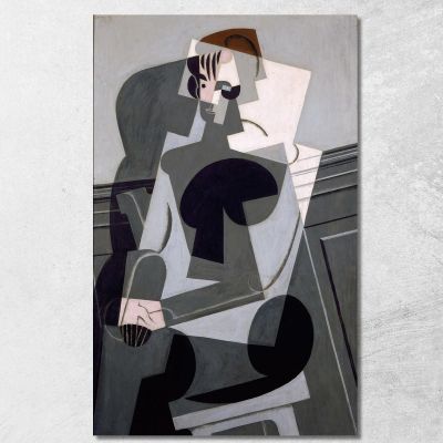 Portrait Of Josette Gris Juan Gris jgr57 canvas print 