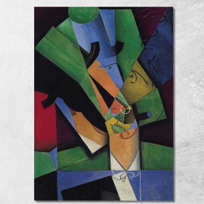 The Smoker Juan Gris jgr72 canvas print 